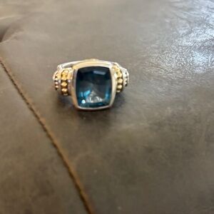 LAGOS Silver and Gold Accent Ring